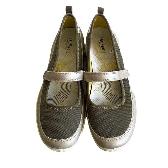Legero Slip On Mary Jane Style Casual Shoes
Der Leichtschuh Silver Grey White 8 - Picture 3 of 10